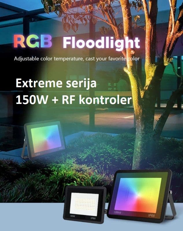 Smart RGB 150W LED Reflektor