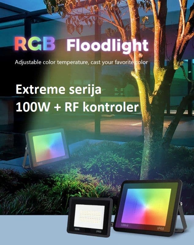 Smart RGB 100W LED Reflektor
