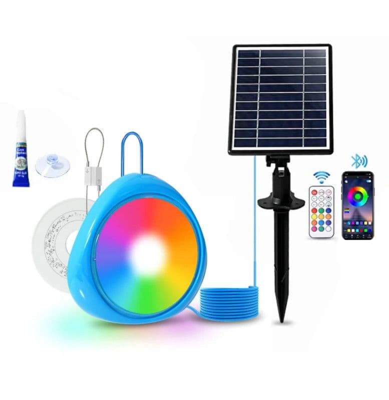Solarni Bazenski RGB reflektor 10W - WiFi